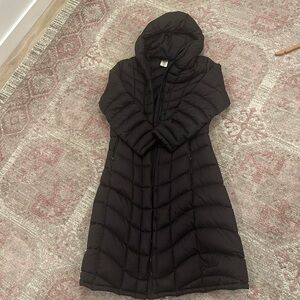 Patagonia full length down coat